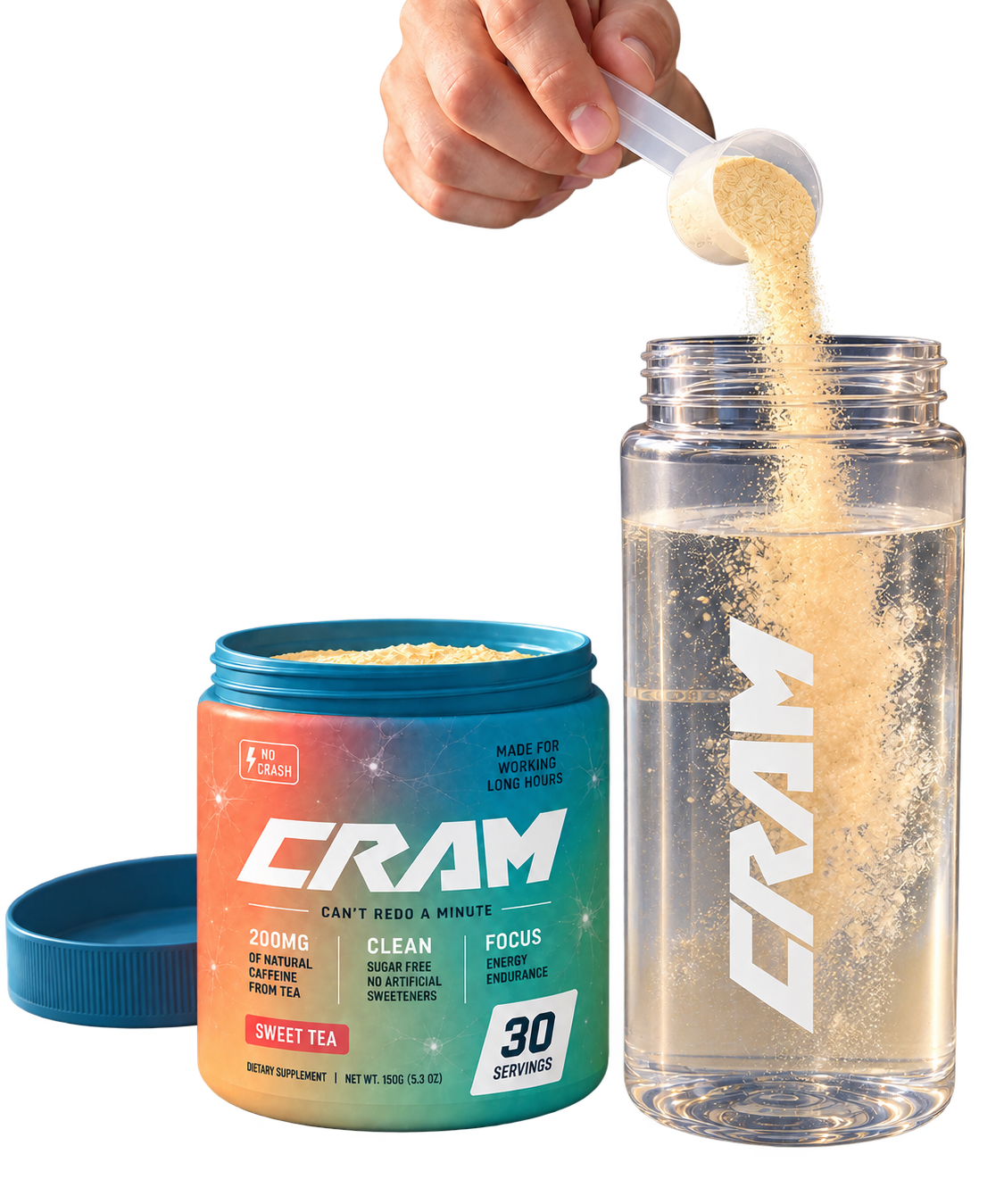 CRAM- Natural Tea Energy
