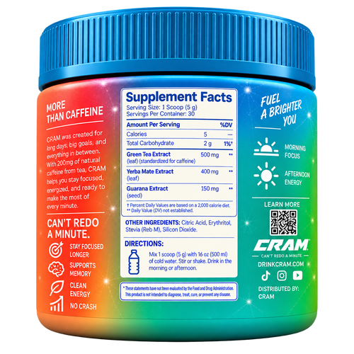 CRAM- Natural Tea Energy