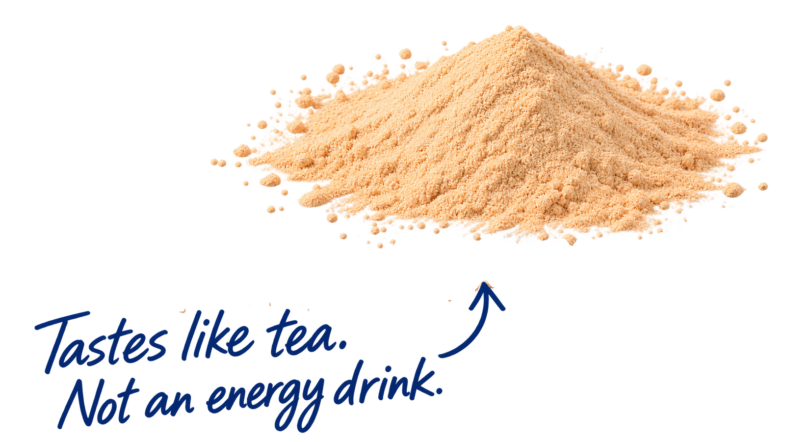 Tastes like tea. Not an energy drink.